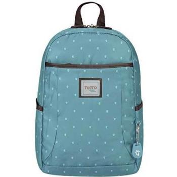 TOTTO Cielo - Mochila Casual, Azul, 40 cm