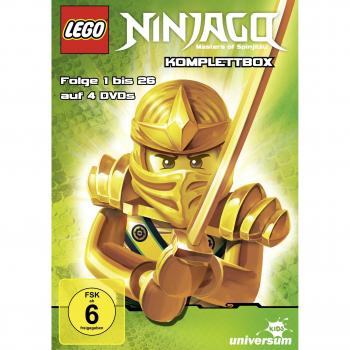 Lego Ninjago Komplettbox - Folge 1-26 [Alemania] [DVD]