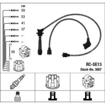 Juego de cables de encendido NGK 3067