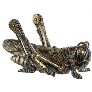 Figura Decorativa Home ESPRIT Gris Multicolor 24 x 13 x 13 cm