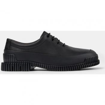 Camper Pix Black Smooth Leather Formal Shoes for Men, Size 45