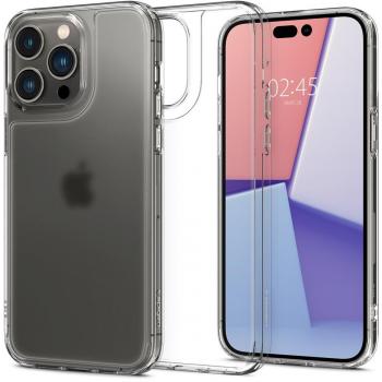Funda Spigen Quartz Hybrid Matte Clear para iPhone 14 Pro Max - Transparente