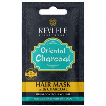 Mascarilla Capilar con Carbón - Cabello Graso con Puntas Secas