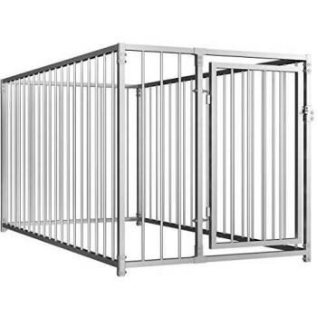 Outdoor Dog Kennel 100x200x100 cm