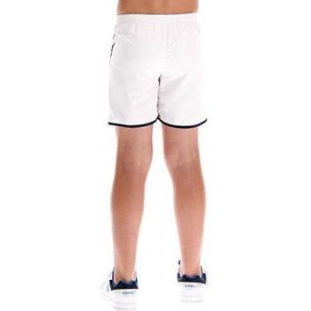 Lotto T1884 Pantalones Cortos, Niños, Blanco