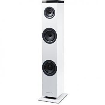 Altavoz Energy Sistem Tower 1 Blanco, Bluetooth, 30W con Entrada USB/SD y RCA