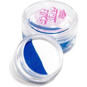 Glisten Cosmetics Pottery UV Blue & White Split Liner Eyeliner Small - 3g