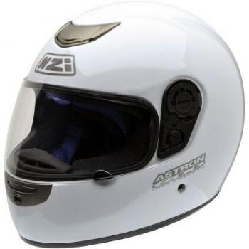 NZI Astron 600 Casco de Moto, Blanco, 58-59