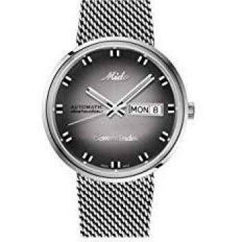 Mido Commander 1959 Special Edition Automatic Steel Watch with Silver Dial for Men and Women