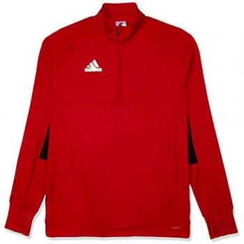 adidas CON18 TR TOP2 Y Sweatshirt, Unisex niños, Power Red/Black/White, 7-8A