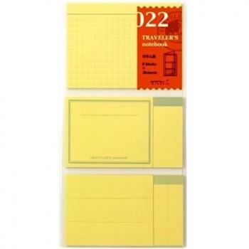 Designphil TRAVELER'S notebook Refill 022 Sticky Notes 14347006