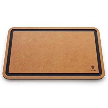 Tabla de Cortar Weber para SmokeFire - 44,8 x 27,2 cm, Fibra de Papel y Madera