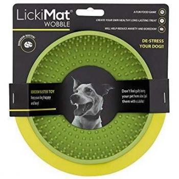 Plato Antideslizante Wobble 17 cm Verde Claro