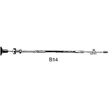 Cable Ultraflex B14 de 8 pies (2.44 m) con telecomando y sistema Stop