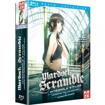 Mardock Scramble - Intégrale 3 films : The First Compression + The Second Combustion + The Third Exhaust [Francia] [Blu-ray]