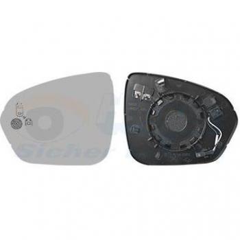 Cristal de espejo retrovisor exterior VAN WEZEL 1557835