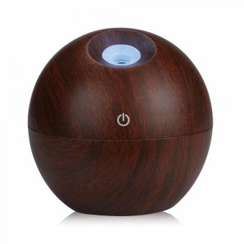 KBAYBO Aroma Difusor Humidificador Difusor de Aceite Esencial Purificador de Aire USB Portátil 130ml Sensible al Tacto 6 Color LED Luces Cambiando para el Hogar Habitación de Bebé Dormitorio Yoga Spa Hotel