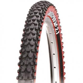 Panaracer Fire XC Pro Tubeless Compatible Folding Tyre Neumático, Unisex, Negro/Rojo, 26 x 2.10
