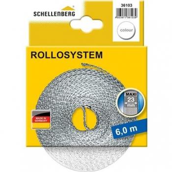 Schellenberg 36103 ancho, color blanco, Maxi 23 mm/6 m