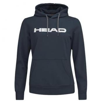 Head Club Rosie Sudadera Mujer - Pista de Pádel, sudadera con capucha, color marina, diseñada para mujeres, ideal para actividades deportivas como el pádel