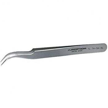 Pinzas de Precisión Lindstrom TL 7A-SA-SL 115mm con Puntas Finas y Curvadas