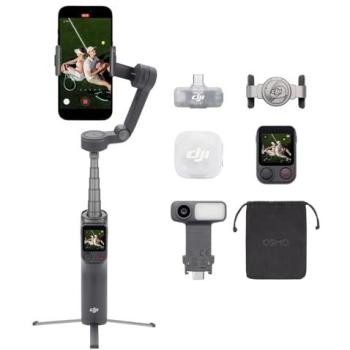 Estabilizador DJI Osmo Mobile 8P Creator Combo con ActiveTrack 8.0, Carga máxima 300g, 10h de autonomía y estabilización de tres ejes