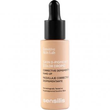 Sensilis Skin D-Pigment Color Drops 30 ml - Corrective Depigmenting Make-Up in shade 01 Beige
