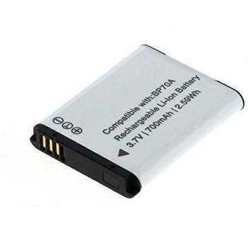 CELLONIC® Batería de Repuesto BP70A AD43-00194A para Samsung MV800 WB35f WB30f WB50f DV150f ST150f ST30 ST65 ST66 ST72 PL120 PL20 PL100 ES90 ES80 ES70 ES65, 700mAh, Accu Sustitución Camara, Battery
