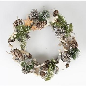 Precioso, weihnachtlicher Puerta Corona - Diámetro 30 cm