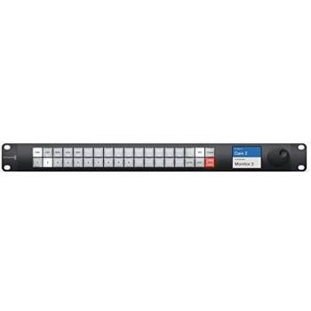 Blackmagic Design Videohub Master Control 3G-SDI, 12 x 12 Routing Switcher, Ethernet Control, LCD Display, Compact Design