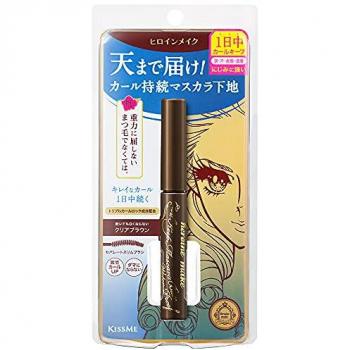 Heroine Make Prime Curl Keep Waterproof Mascara Base - Clear Brown 4.5g