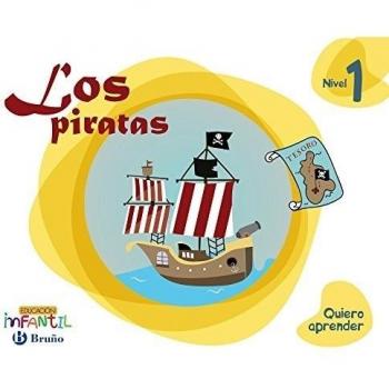 Quiero aprender Nivel 1 Los piratas - 9788469613719 - Aa.vv