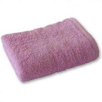 Toalla de Algodón Lisa 500gr Malva