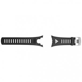 Suunto Ambit Silver Strap - Correa de reloj, color de la correa: negro, color del cierre: plata