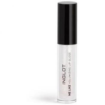 Me Like Gloss Voluminizador de Labios 4.8 ml - Inglot, Gloss Voluminizador, Efecto 3D, Máxima hidratación, Alto brillo, Con ingredientes naturales, Aceite de semilla de Camell