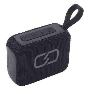 Altavoz Portátil Bluetooth 5.3 5W Modelo XS40 Impermeable IPX4 Autonomía 16H Ledwood Negro