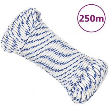 Cuerda de barco polipropileno blanco 5 mm 250 m
