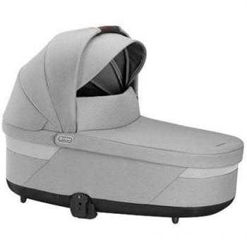 Carrito bebé dos piezas Cybex Balios S Lux Lava Grey con silla y capazo
