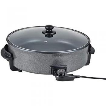 EDM 7581 07581 Pizza Pan Paellera Electrica1500W, 42x5 cm, Multicolor