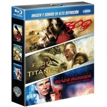300 + Furia De Titanes + Blade Runner [Blu-ray]