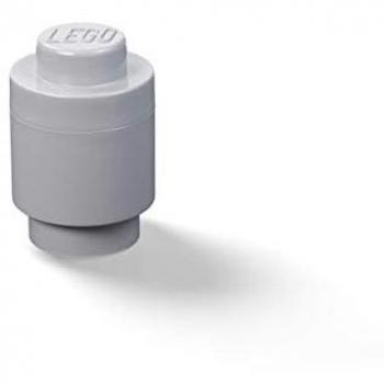 Caja de Almacenaje Redonda LEGO 1 Apilable Gris Claro 950 ml