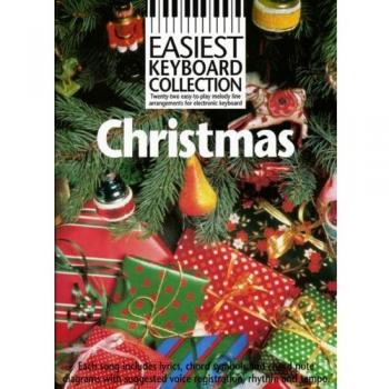 Easiest Keyboard Christmas Collection: Melody Line, Lyrics, and Chords for Varied Genres
