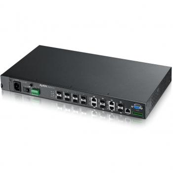 Zyxel mgs3712f 12port gigabit layer 2 managed metro switch with 4x dualpersonality gbe