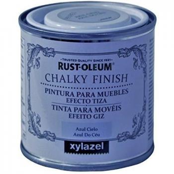 Rust-Oleum Bruguer Chalky Finish pintura para muebles Azul Cielo 125ml