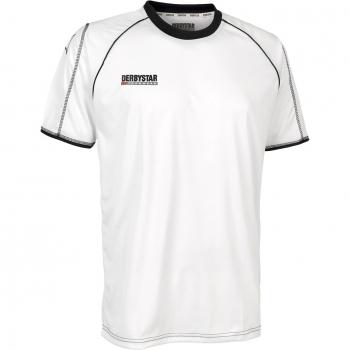 Derbystar Uni Spielertrikot - Camiseta de equipación, color blanco