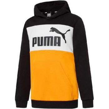 Sudadera Puma Essentials+ Colourblock Infantil Black