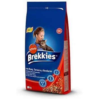 Brekkies Excel Gato Buey y Verduras Complet 15 kg