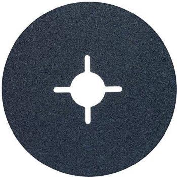 Bosch 2 608 606 730 - Disco lijador de fibra para amoladora angular, corindón de circonio - 115 mm, 22 mm, 120