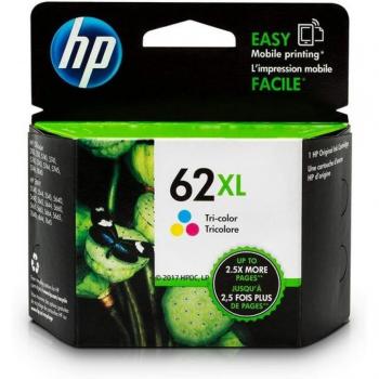 Cartucho de tinta original HP 62XL tricolor C2P07AE