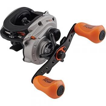 Carrete Baitcasting Abu Garcia Max 4 Pro STX, perfil bajo, tamaño LP, 5 rodamientos de bolas de acero inoxidable + 1 rodamiento de rodillos, arrastre de estrella sintético, máximo de 15